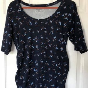 Medium Motherhood Maternity floral top